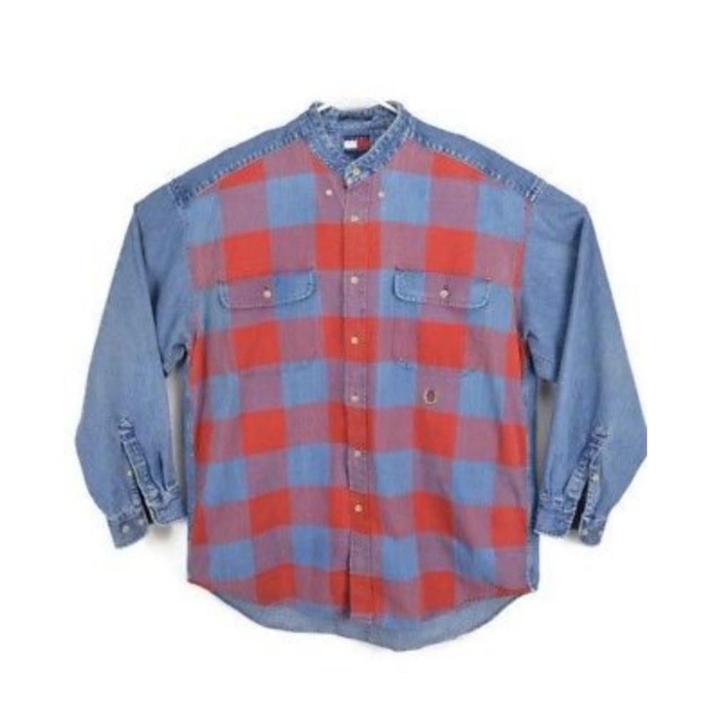 Vintage Tommy Hilfiger Long Sleeve Button Shirt